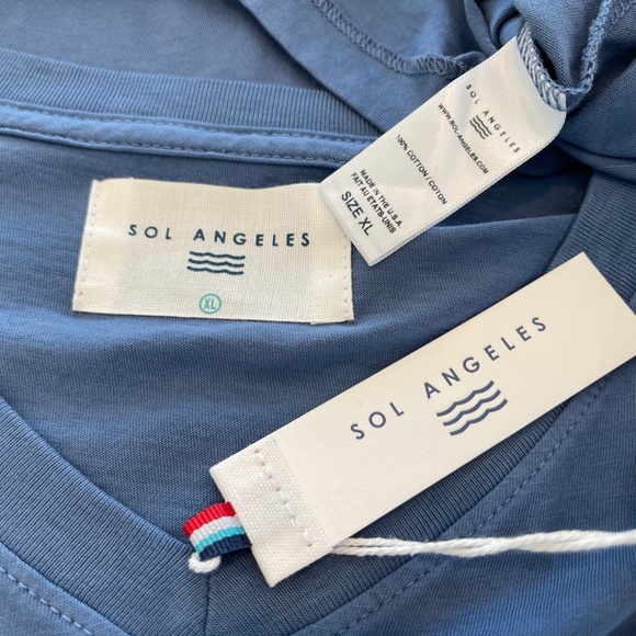 SOL ANGELES BLUE WISH UPON A BAR TEE SHIRT XL NWTS! - Picture 14 of 15